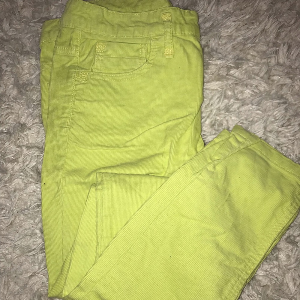 Yellow Free People Jeans